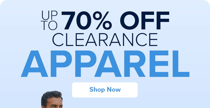 Up to 70% off Clearance Apparel for the Family