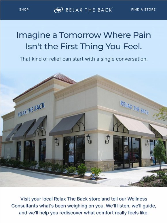 Where does it hurt? We can help
