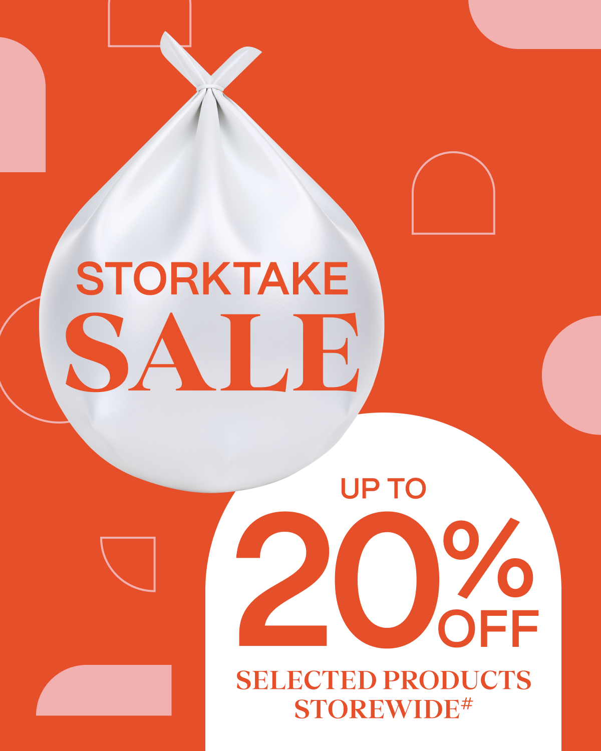 Storktake Sale