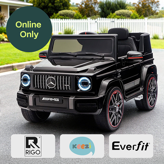 15% OFF Kids Play & Furniture by Rigo, Keezi, Everfit & more