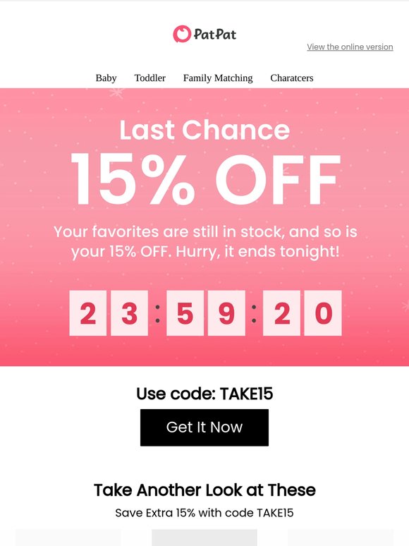 ⏰ Last Chance — 15% OFF Ends Tonight
