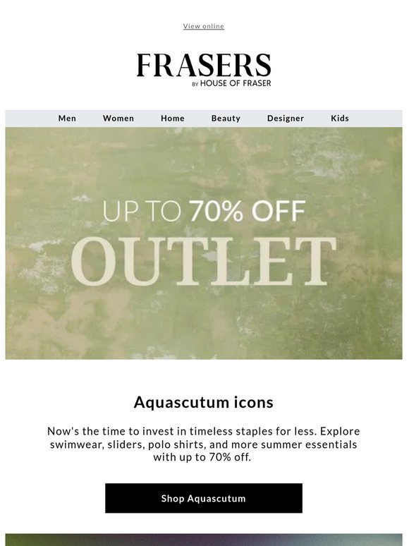 Aquascutum: Up to 70% off