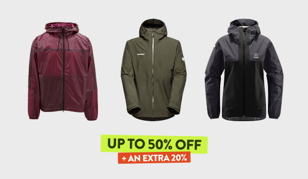 Hardshells and Rain Jackets | UP TO 50% OFF + extra 20% off