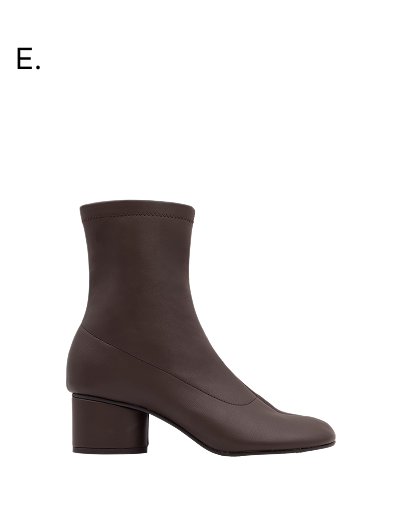 Ashi Tabi Ankle Boot Chocolate
