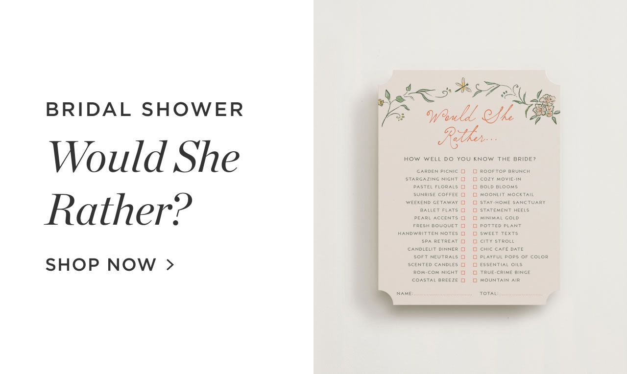 Bridal Shower