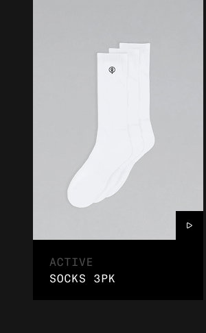 ACTIVE SOCKS 3PK