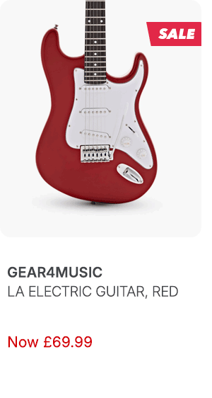 Gear4music LA Electric Guitar, Red