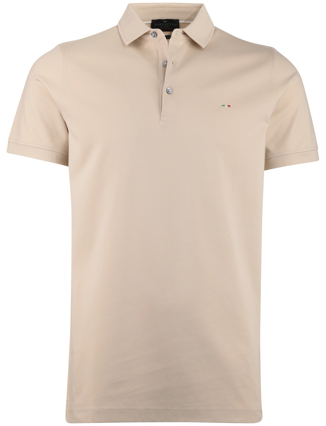 Poloshirt Portofino beige extra lang