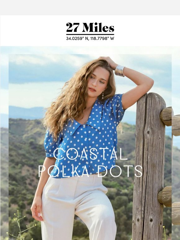 Coastal Polka Dots