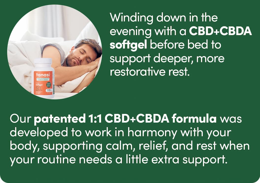 CBD+CBDA Softgels
