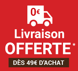 Livraison Offerte dès 49 euros d’achat*