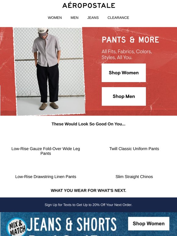 Pants Refresh 🔄 Shop Hot New Styles