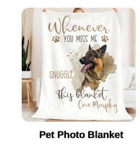 Pet Photo Blanket