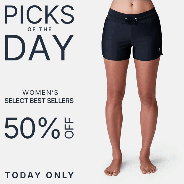 picks of the day - 50% off best sellers - today only - shop now