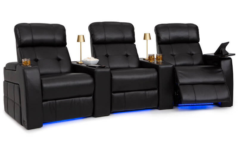 Black Home Theater Seats
