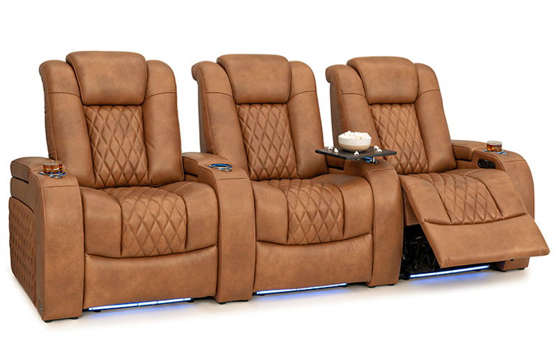 Tawny Home Theater Seats
