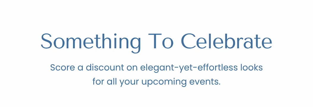 Something To Celebrate