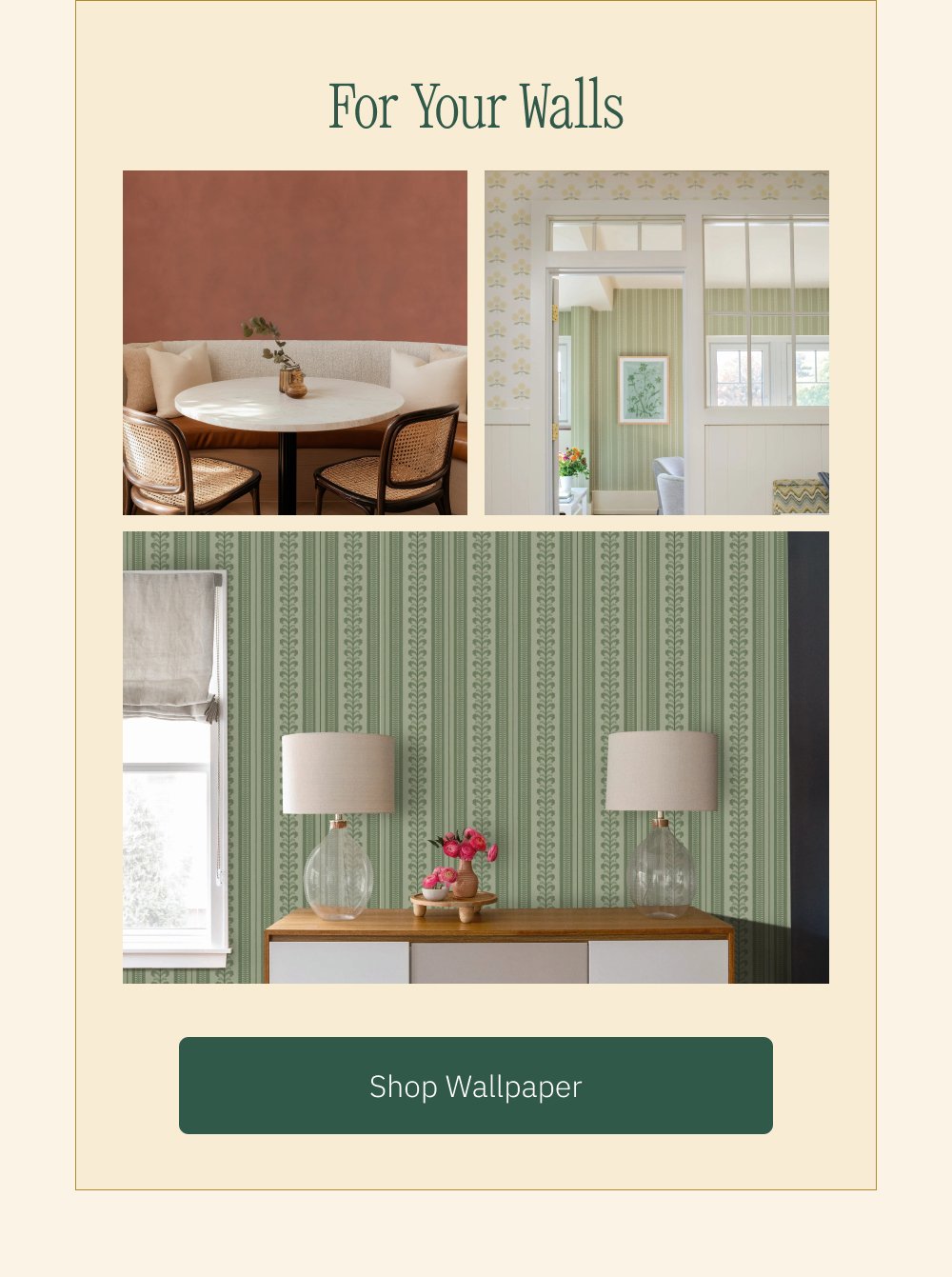 For Your Walls Shop Wallpaper