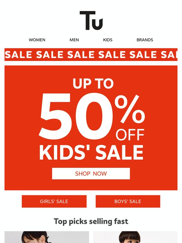 🏷️Up to 50% off Kidswear now on