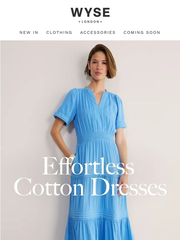 Effortless Cotton Dresses