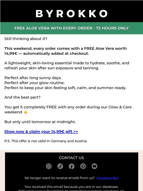 🎁 Free 14,99€ gift inside