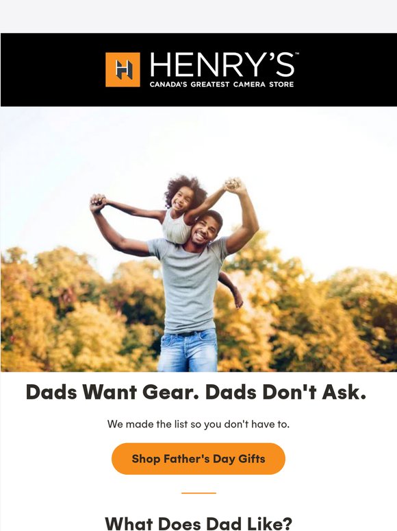 Make Dad's Day Special!