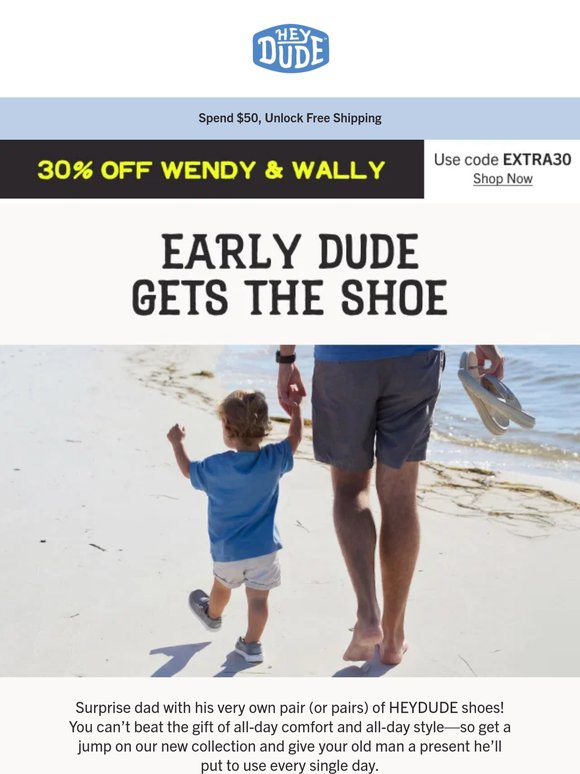 We’re what Dad really wants.