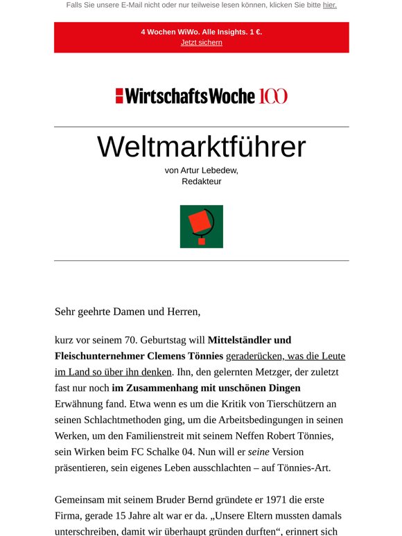 Mit 22 Millionär, heute eigene Flugzeugflotte: Die Geheimnisse des Clemens Tönnies