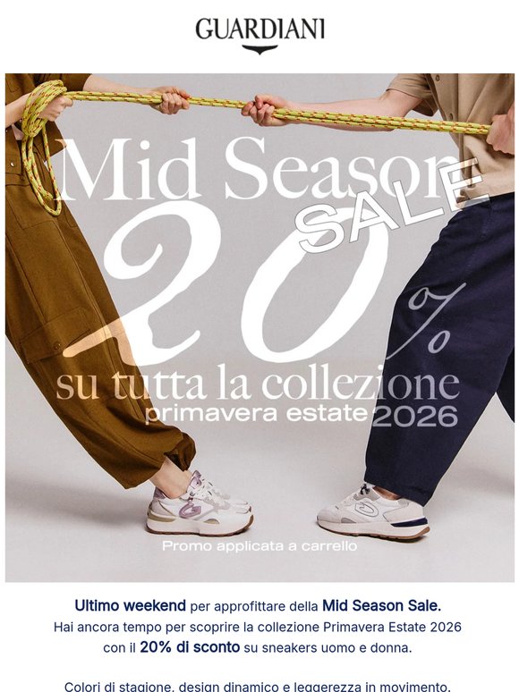 Last Weekend: ultimi giorni di Mid Season Sale