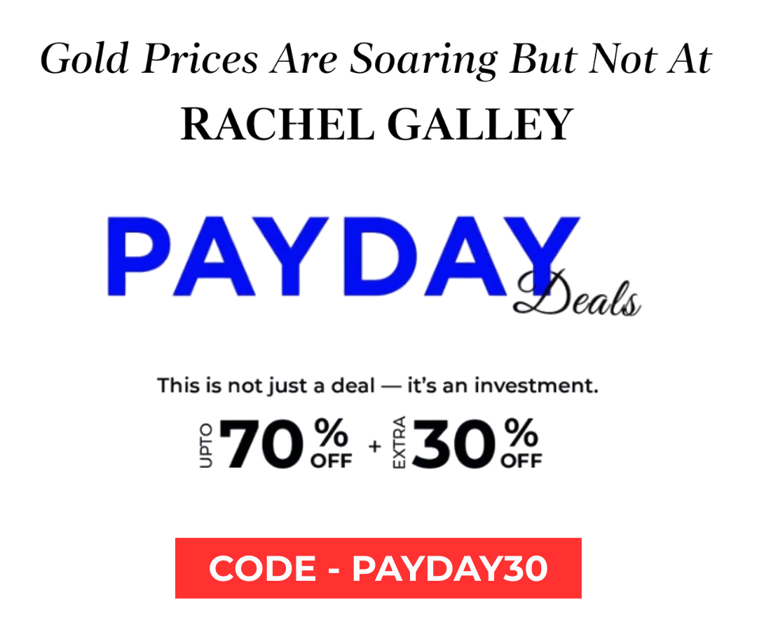 Gold Jewellery 30% Off*