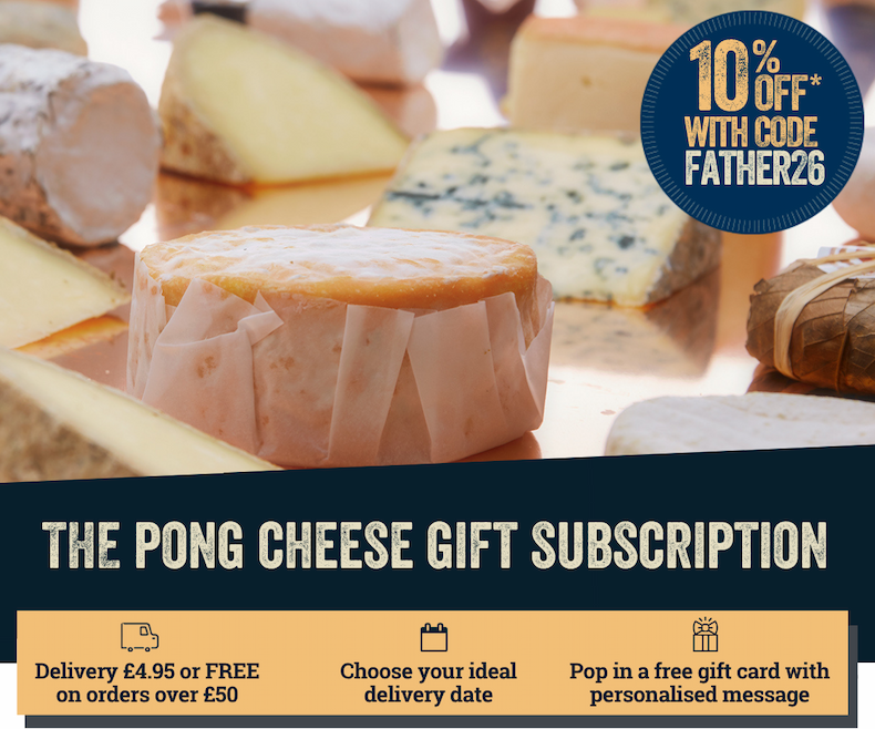 The Pong Cheese Gift Subscription