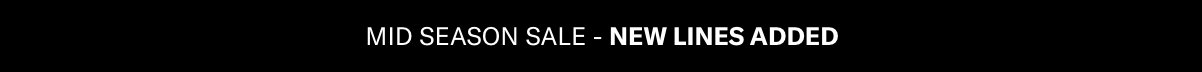 Mid Season Sale
