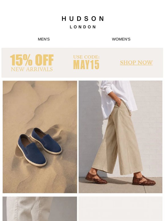 It's Payday! 15% off New Arrivals