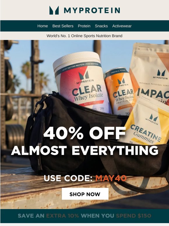 Saturday SALE 🛒💨 40% off (almost) everything