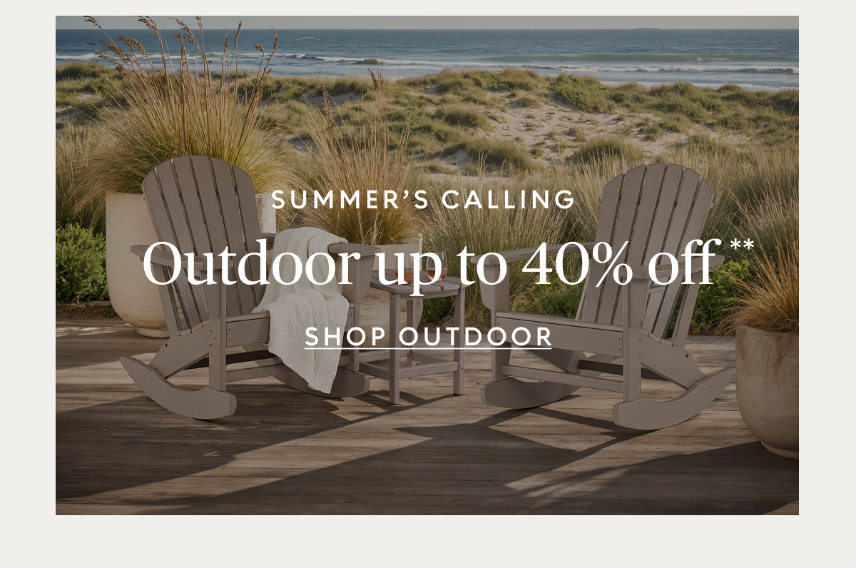 Outdoor up to 40% off