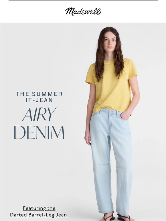 Airy Denim: the summer it-jean