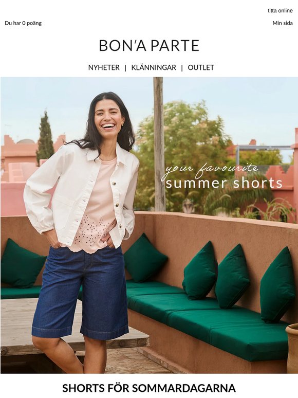 Det fina vädret kräver shorts 🌻