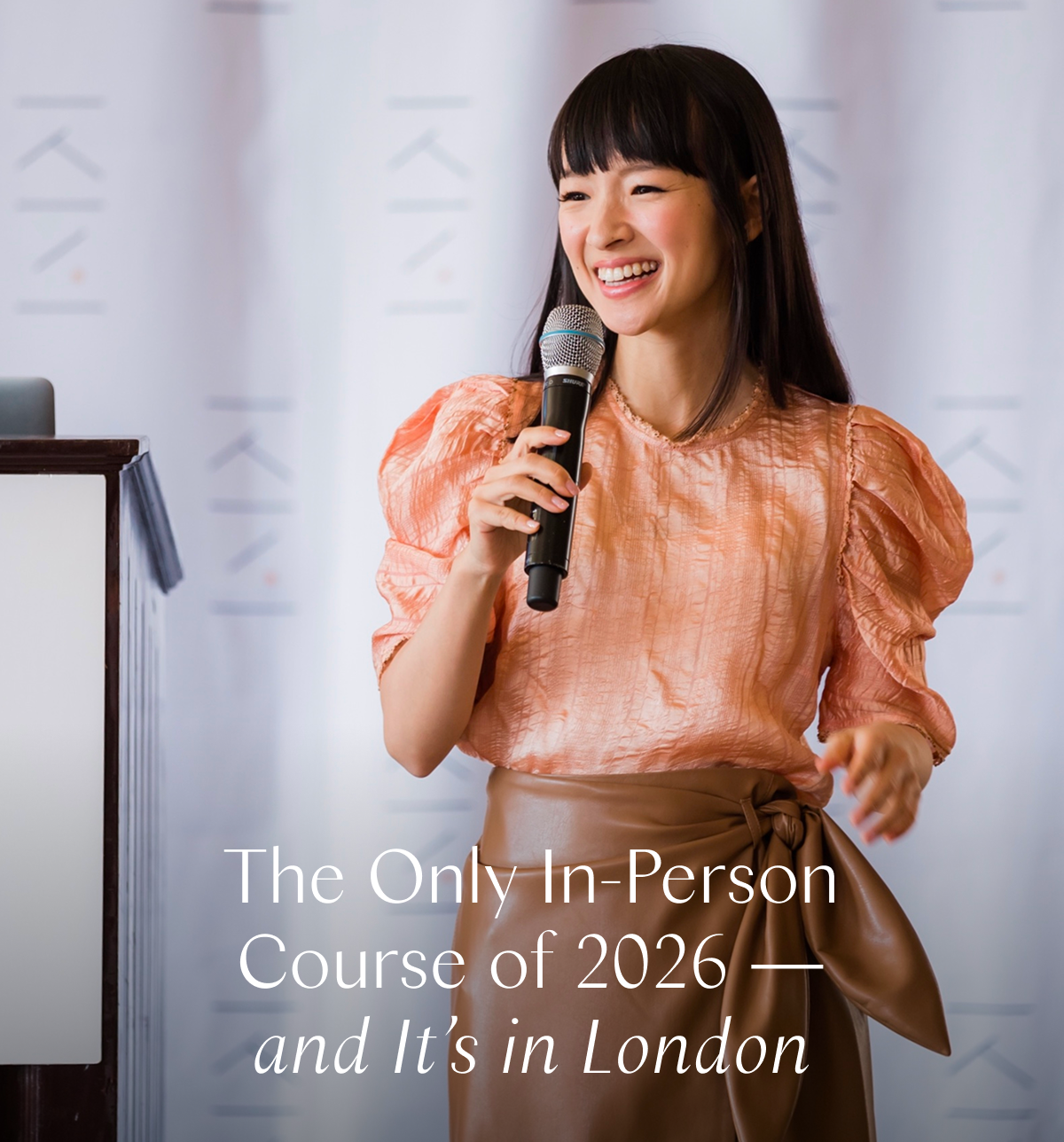 The Only In-Person Course of 2026 — and It's in London