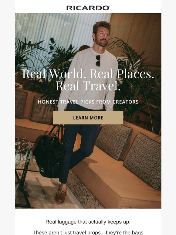 Real World. Real Places. Real Travel. 🌍
