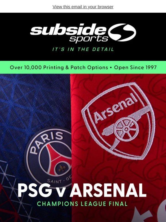 PSG v Arsenal Final Fever | adidas World Cup Kits & Retro Classics