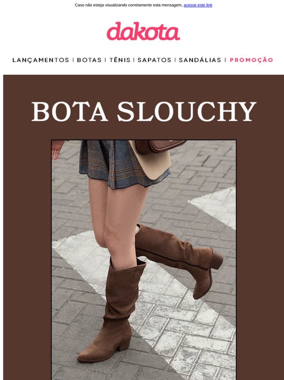 O frio chegou e a tendência é Slouchy 🤎