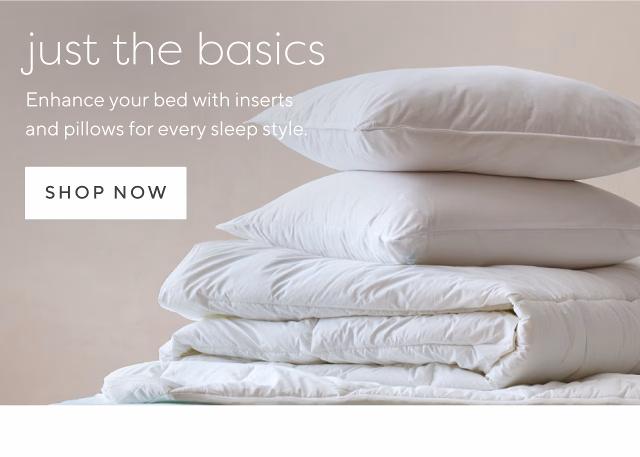 Shop bedding basics
