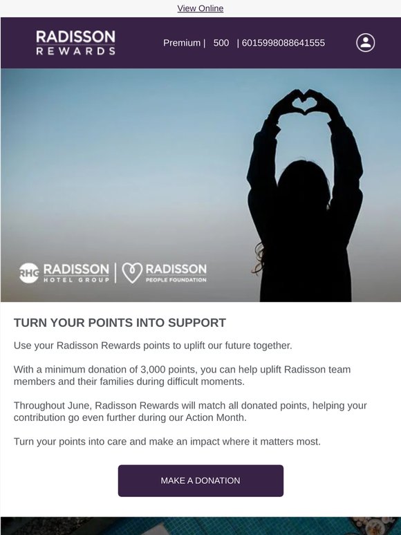 Your points can make a difference