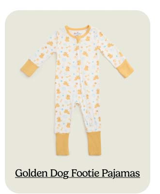 Shop Golden Dog Footie Pajamas