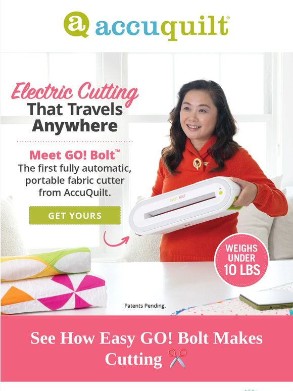 Meet the fabric cutter made to travel 😏
