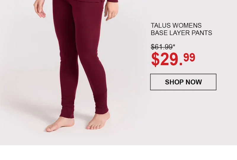 Talus Womens Base Layer Pants
