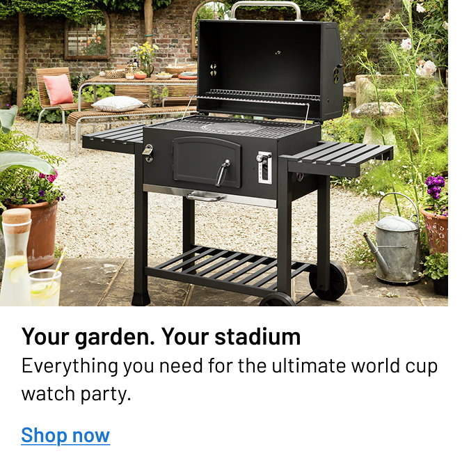 Your garden. Your stadium.