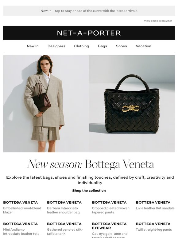 New season: Bottega Veneta