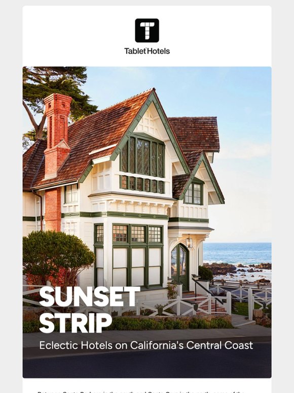 Eclectic Hotels on California's Central Coast