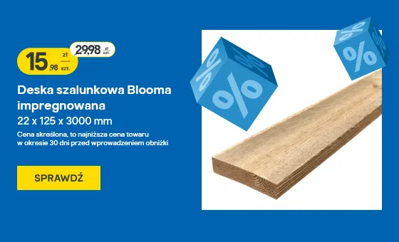 Deska szalunkowa Blooma impregnowana